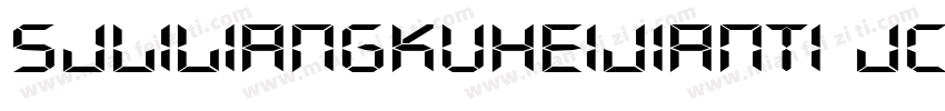 SJliliangkuheijianti jc Regular字体转换